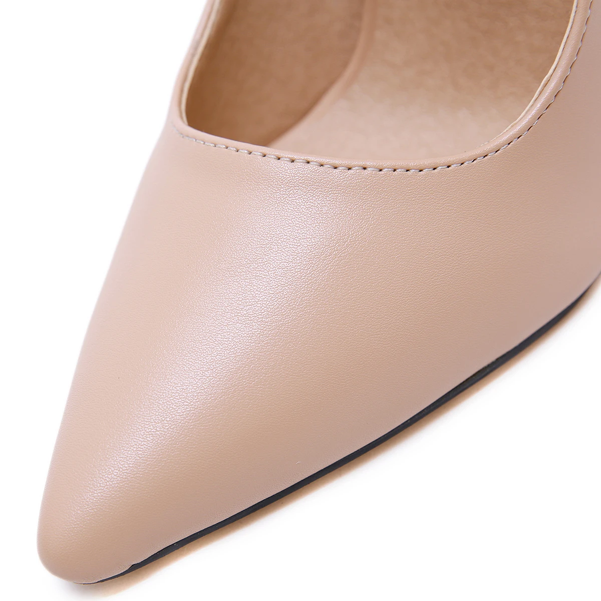 NIUFUNI/пикантные женские туфли-лодочки на высоком каблуке; вечерние модельные туфли с острым носком; женские туфли из искусственной кожи на шпильке; сезон весна-осень; Размеры 35-42