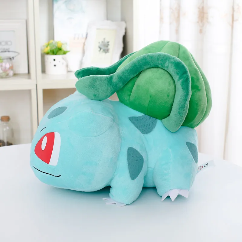 Мягкие плюшевые игрушки Bulbasaur милые высококачественные аниме куклы для детей