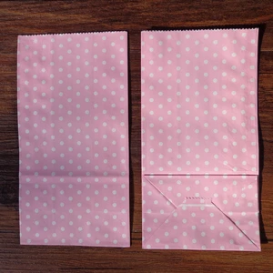 8 шт бумажный конверт для открытки детский подарочный бумажный пакет маленький подарок изготовленные вручную конверты школьные материалы красочные точки конверт - Цвет: light pink