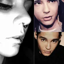 10 шт./компл. шаровой головкой украшение для пирсинга в форме подковы Пижама для женщин, мужчин, Нос Кольца для пирсинга перегородки носа кольца для губ сосок, бровь кольца лепестка Обручи из нержавеющей стали, серьги LB15