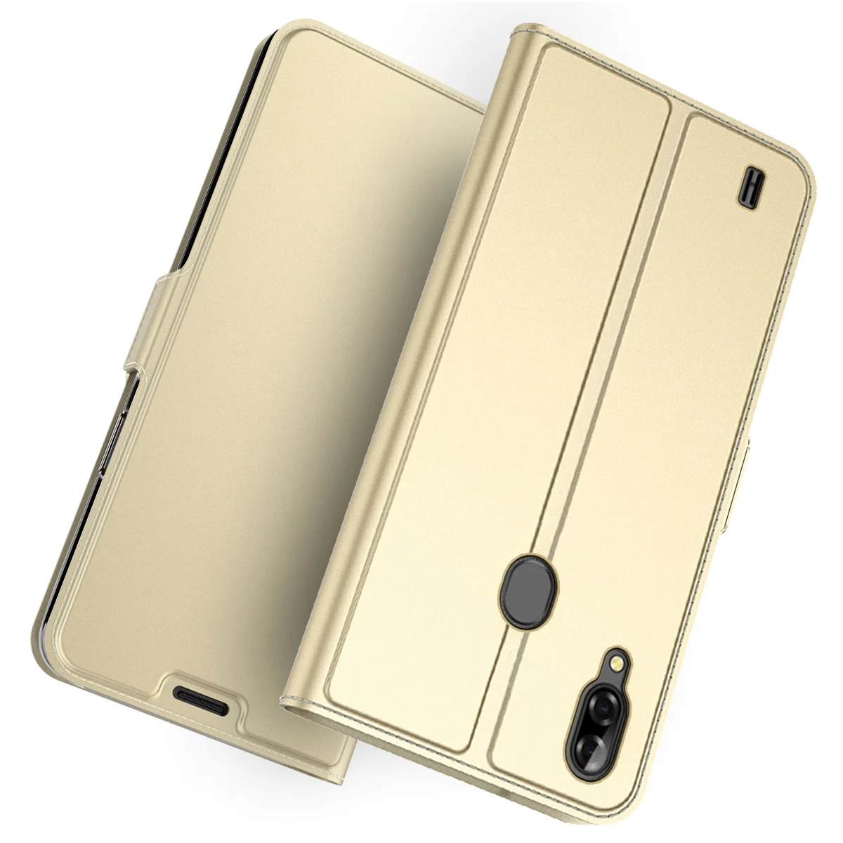 Gold Чехол для Blackview A60 A60 PRO, роскошный кожаный чехол с откидной подставкой, полная защита, ударопрочный кошелек, чехол для Blackview A60, Чехол для карт - Цвет: Gold