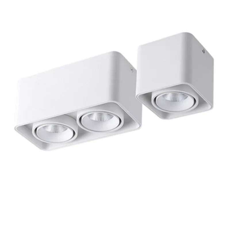 Dimmable Surface Mounted LED Downlights 10W15W20W30W COB LED Ceiling Spot Lights AC110-220V LED Ceiling Lamp Indoor Lighting