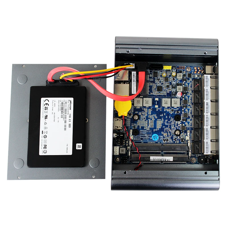 Безвентиляторный мини-сервер PFsense Intel Core I3 8130U I7 10510U Celeron 3865U i211AT 6LAN RS232 4 * USB