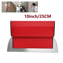 Lame d'écumage pour cloisons sèches, ruban adhésif sur Joints plats et bout à bout pour niveler les outils de Construction de murs 10 pouces/25cm