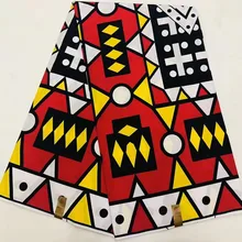 Java восковая печатная ткань Африканская восковая печатная ткань африканская ткань горячая Распродажа 6 ярдов хлопковая ткань Анкара ткань для платья LJ-A1