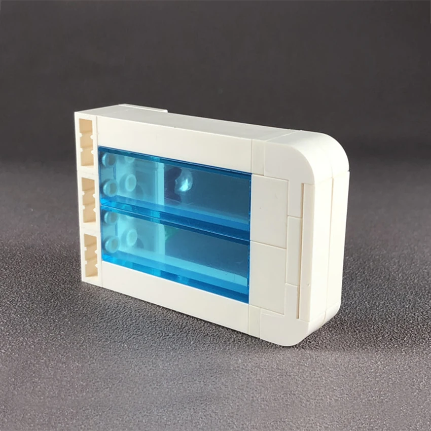 Single Legoeds City Figure Accessories Home Scene Bathroom Bath Tub Building Blocks MOC Brick Children DIY Kit Toy Gift (4)