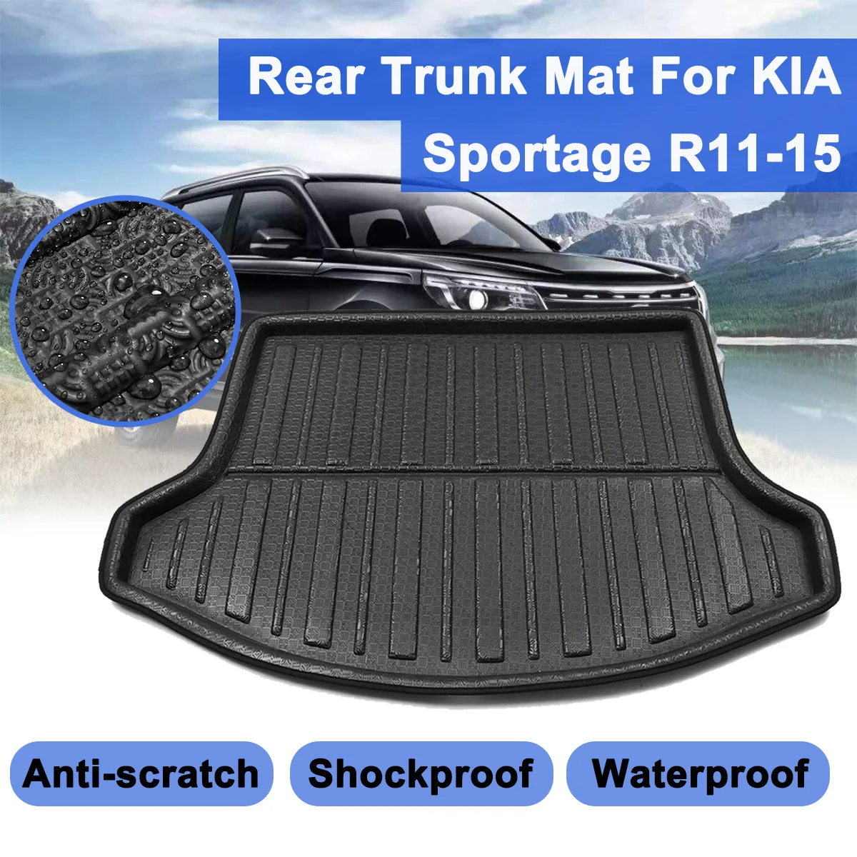 Водонепроницаемый напольный коврик для салона автомобиля Kia Sportage R 2011 2012 13 14 2015 |