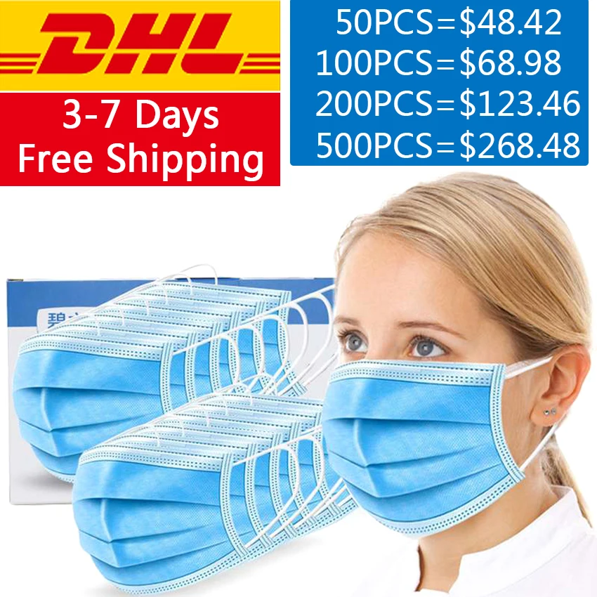 

DHL Shipping 3-Ply N95 Anti-Fog FFP2 Dust Mask Child Adult PM2.5 Anti dust Face Mouth Warm Mask Air Filter Dust Proof Protection