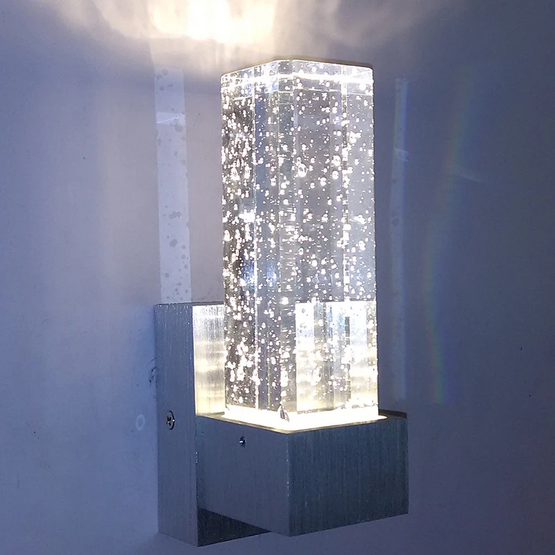 Moderno E Minimalista Bolha de Cristal lâmpada