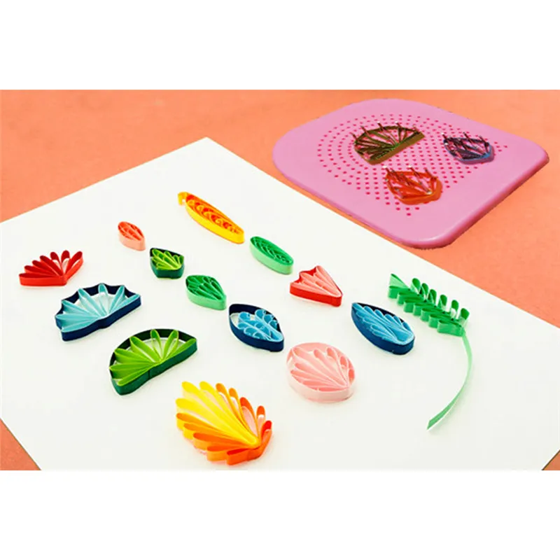 

Quilling Corkboard Paper Quilling Tools DIY Craft Papers Tools Kit Package Useful Tools for Paper Art Crafts Decoration New