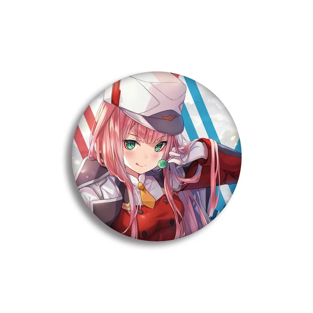 Darling In The Franxx 02 Zero Two Pendant Small Keychains Dakimakura  Cartoon Japanese Anime Mini Body Pillow Pendants