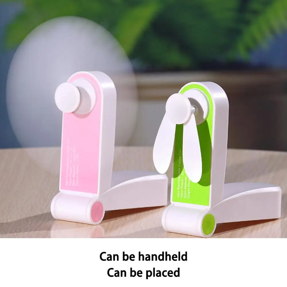 

Usb Mini Fold Fans Electric Portable Hold Small Fans Originality Small Household Electrical Appliances Desktop Electric Fan