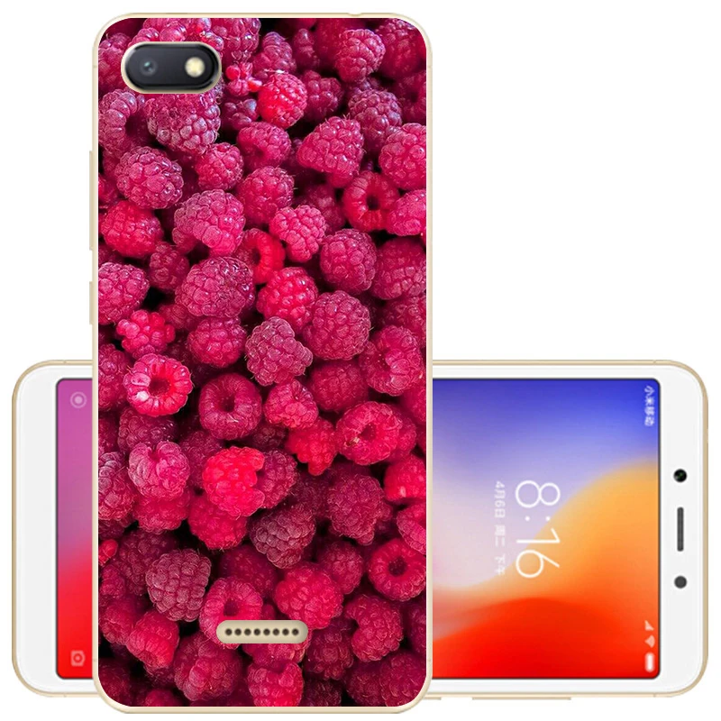 28 Чехол для Xiaomi Redmi 6A, чехол для Redmi 7A, Мягкая силиконовая задняя крышка для Redmi 8A, чехол из ТПУ для Xiaomi Redmi 6A 6 A A6 6 Pro, чехол для телефона s - Цвет: 28
