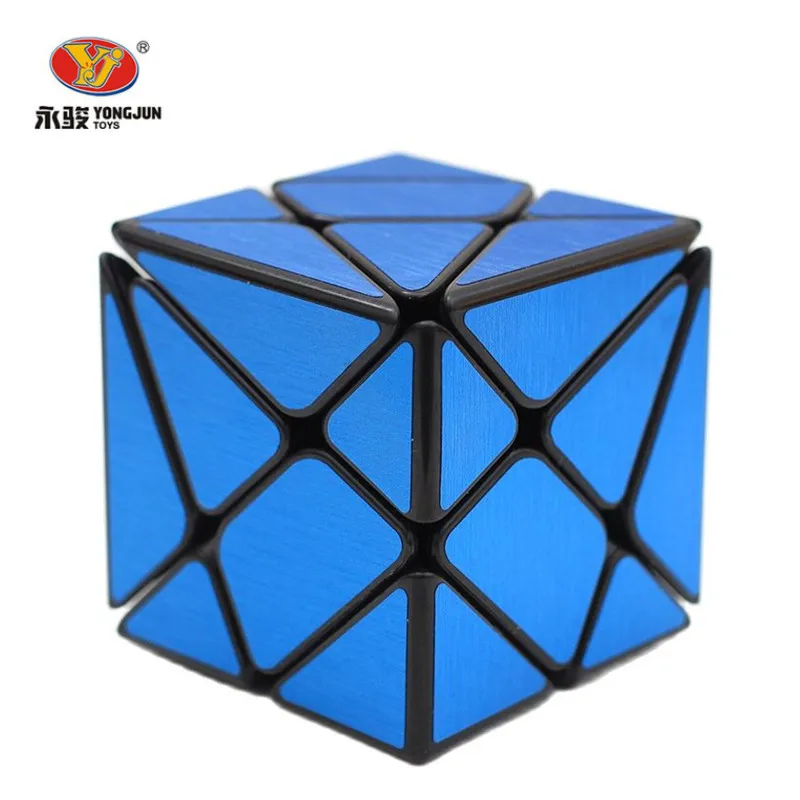 Qiyi Axis Magic 3x3x3 Cube Stickerless Speed Professional Twist Puzzle Toys Cube 