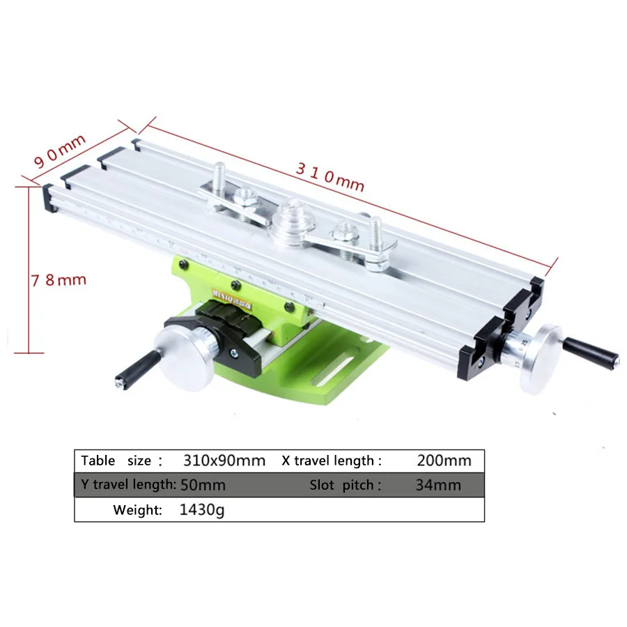 

Multi-functional Micro Nail Rhinestones Drilling And Milling Machine Cross Table, Drilling And Milling Machine Workbench Machine