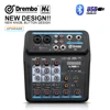 Debra  M-4/6 Protable Mini Mixer Audio DJ Console with Sound Card, USB, 48V Phantom Power for PC Recording Singing Webcast Party ► Photo 3/6