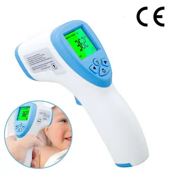 

Non-contact Digital Infrared Thermometer Baby Adult Forehead Body Thermometer With LCD Back-light Temperature Measure Gun