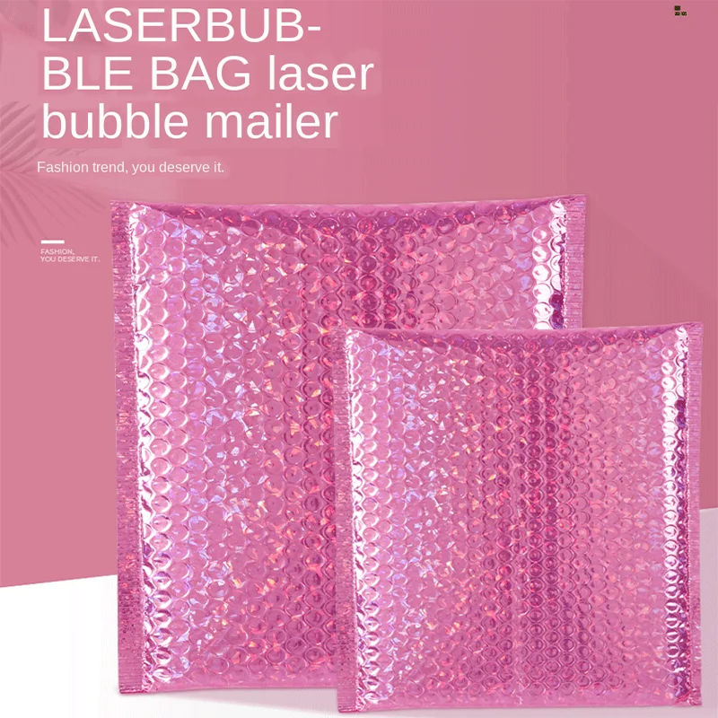 Pink Bubble Mailing Bags Self Seal Padded Envelope Bags Poly Bubble