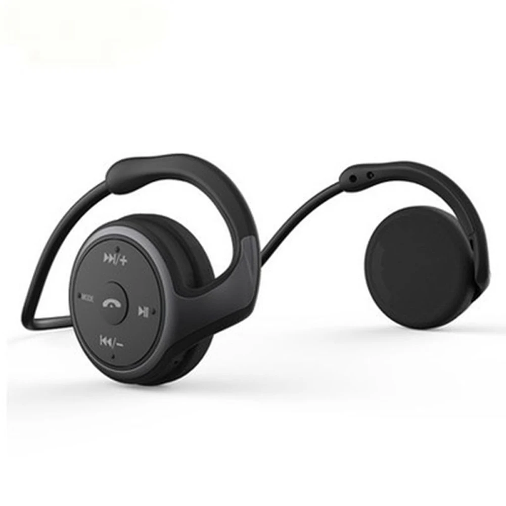 Bluetooth-гарнитура, водонепроницаемые мини стерео наушники с микрофоном, беспроводные наушники для бега, Висячие на шее, голосовое ожерелье, Mp3 музыкальный плеер, fm-радио