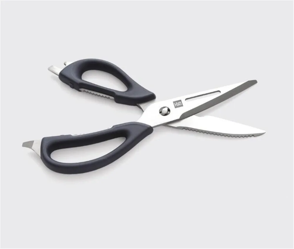 Xiaomi HuoHou Multifunctional Kitchen scissor Detachable scissors Nutcracker Bottle opener Bone Cutter Cook Tool shear cut Poultry (12)