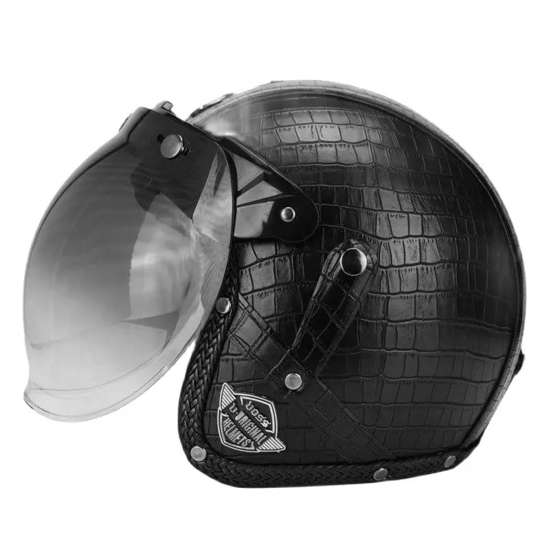 Voss Helm Sepeda Motor Trail Wajah 