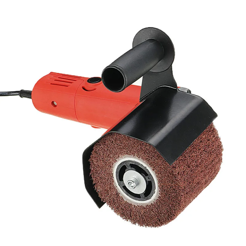 

Angle Grinder Burnishing Polishing Machine Attachment Metal Steel Wood Sander for 115 125 Angle Grinder Tool