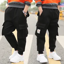 Г. Осенние детские Новые Стильные повседневные брюки хлопковые брюки для мальчиков-подростков, 10, 1, 12, 11