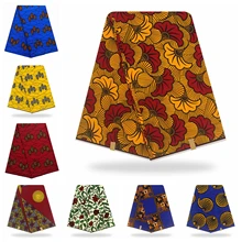 Настоящий воск гарантировано настоящий голландский воск Африканский Анкара ткань для вышивки последние голландские восковые принты Африканский хлопчатобумажный материал мягкий