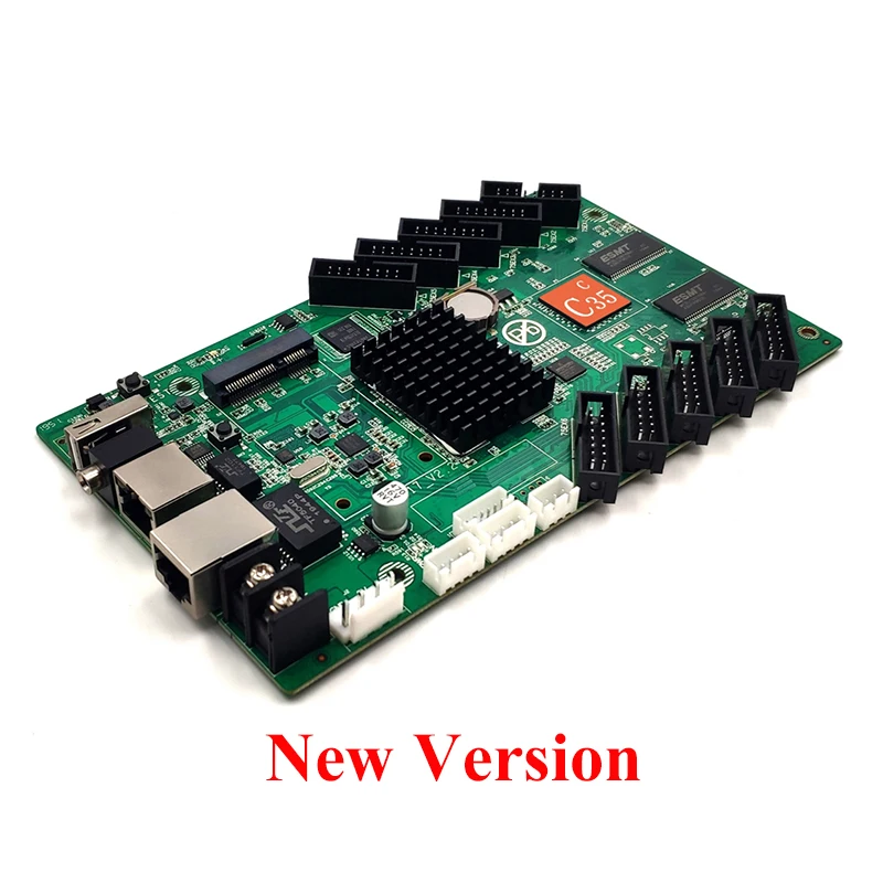 HD C35 USB + 2 порта Ethernet (может использоваться как отправляющая карта) асинхронная