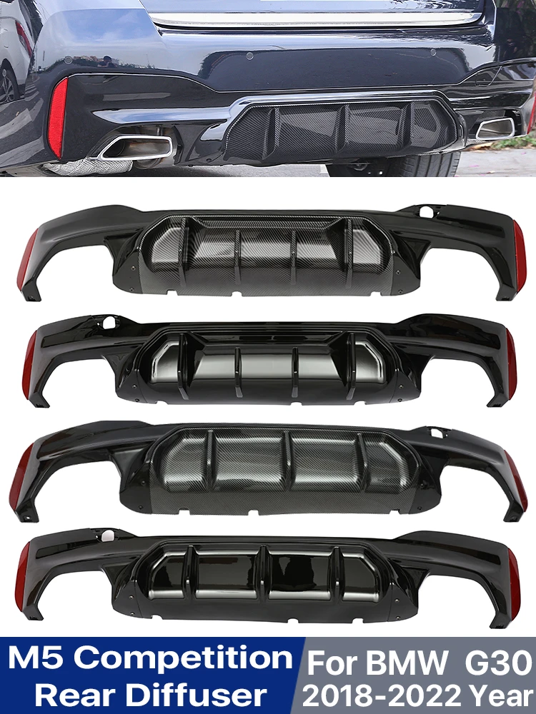 Rear Bumper M Performance M5 Competition Diffuser Exhuast Pipe Lip ...