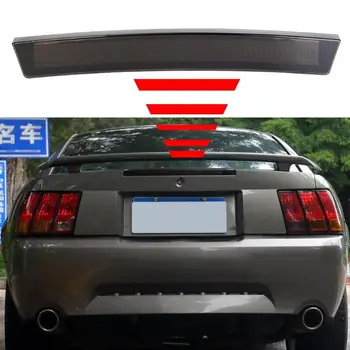 

Durable 3rd Brake Light Wear-resistant LED 3rd Brake Light Smoke Lens Rear Third Stop Lamp for Ford Mustang 1999-2004 Replacemen
