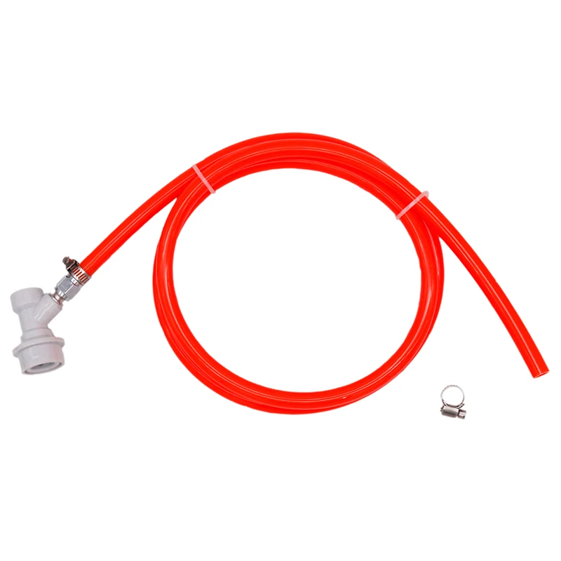Шаровой замок Газовая линия в сборе 5/1" ID x 1/2" OD 5ft(1,5 м) PU трубка 100 PSI пищевая Марка Homebrew пивной Kegging оборудование