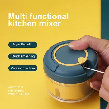 

Mini Manual Garlic Puller Kitchen Multifunctional Garlic Cutter Garlic Artifact Hand-power Food Chopper Mincer Kitchen Tools