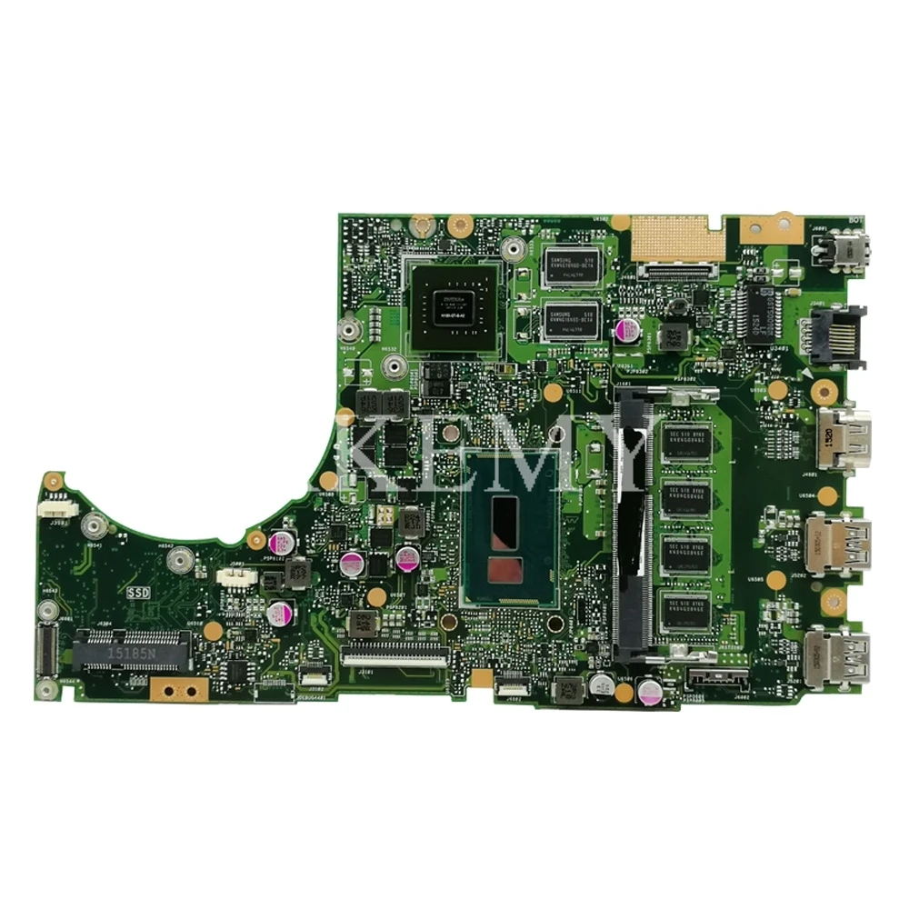  AKEMY K401LB Laptop Motherboard For ASUS K401L K401LB K401LN Mainboard 100% test Ok GT940M I7-5500U