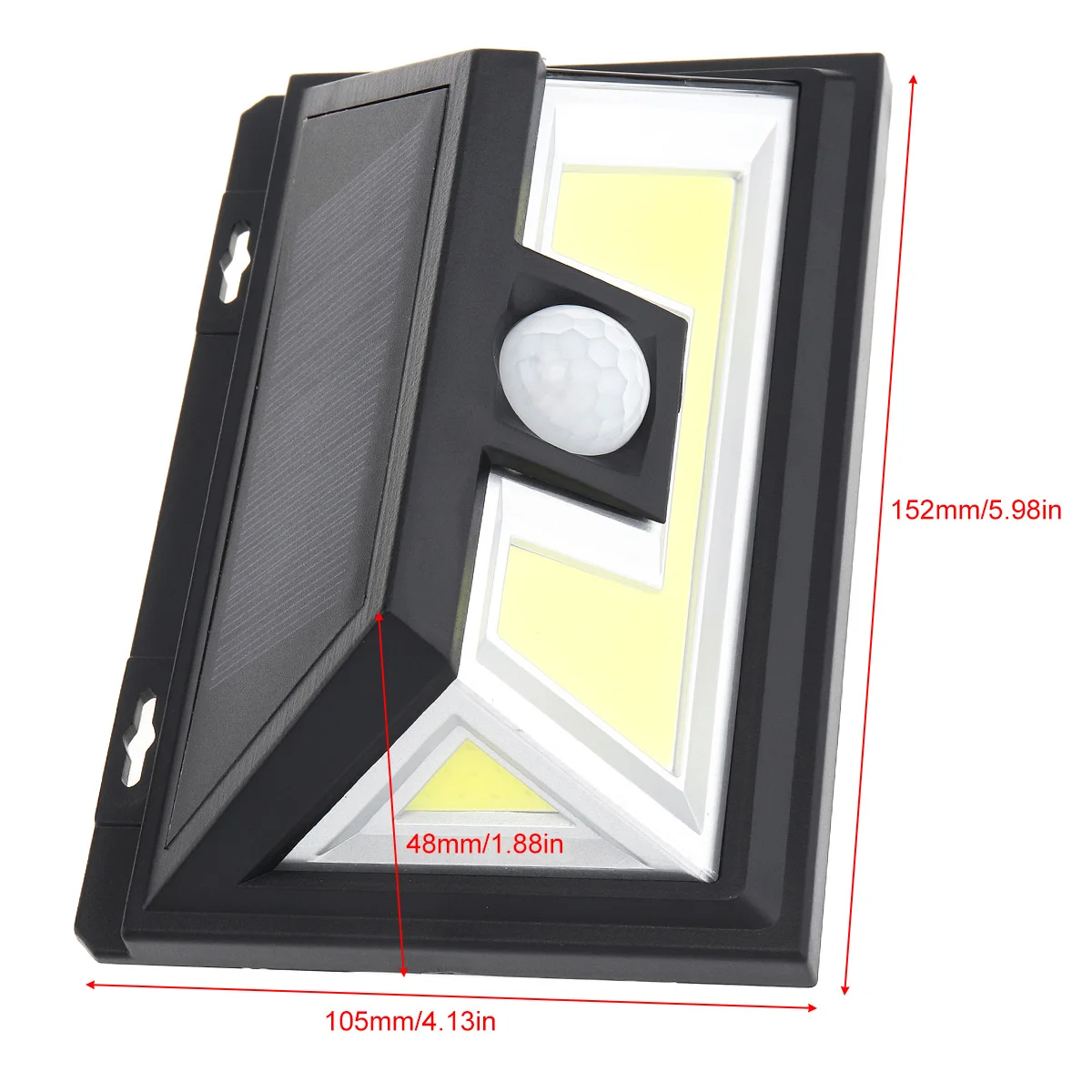 Solar Lamp Outdoor Solar Light Human Sensing Wall Light Waterproof Solar Sensor Corridor Light for Garden/Courtyard Lighting