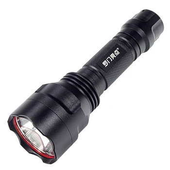 

T6 Lamp Beads LED Strong White Light Fixed Focus Waterproof 5 Switch Mode Convenient For Portable Hunting Outdoor Night Camping