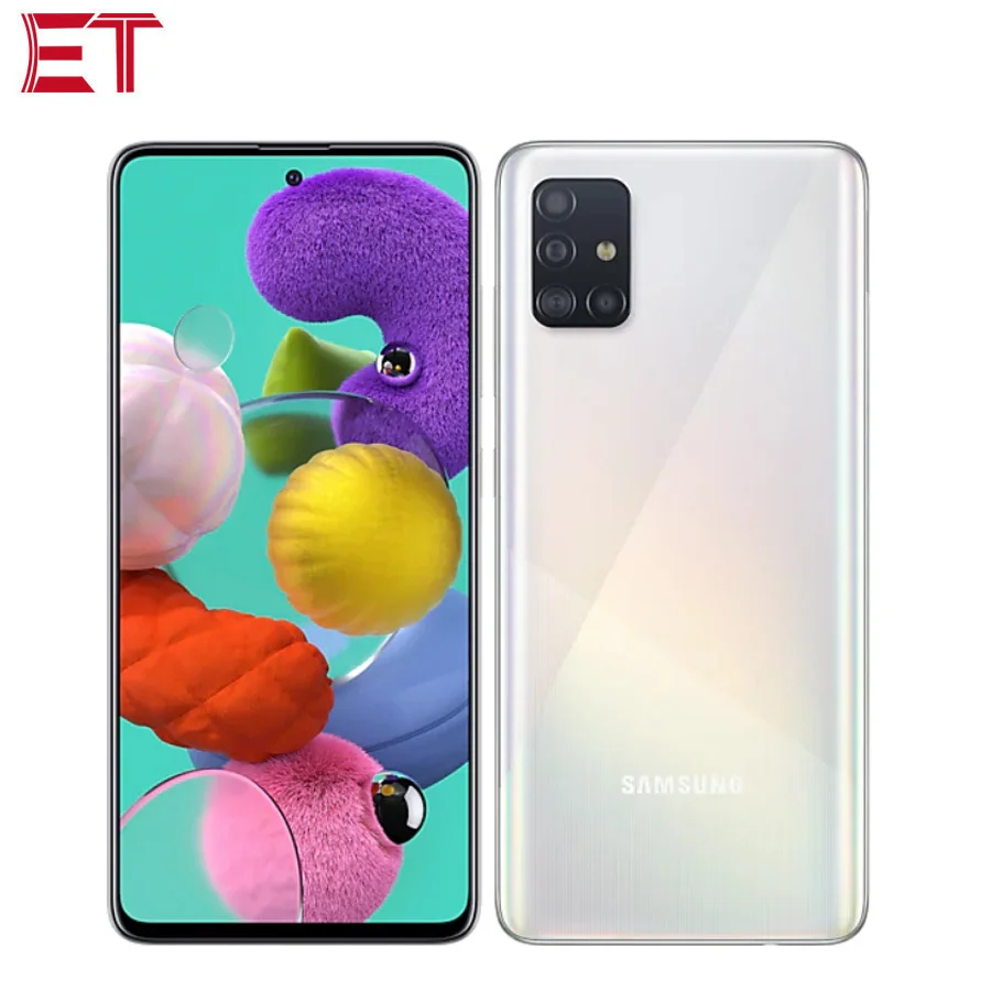 Совершенно новый Samsung Galaxy A51 A515F/DSN мобильный телефон 6 ГБ/8 ГБ ОЗУ 128 Гб ПЗУ OctaCore 5