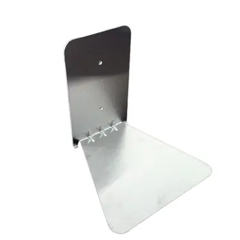 

Invisible Floating Metal Bookshelf Wall Mounted Storage Book Display Creative Home Office Stainless Steel Bookcase