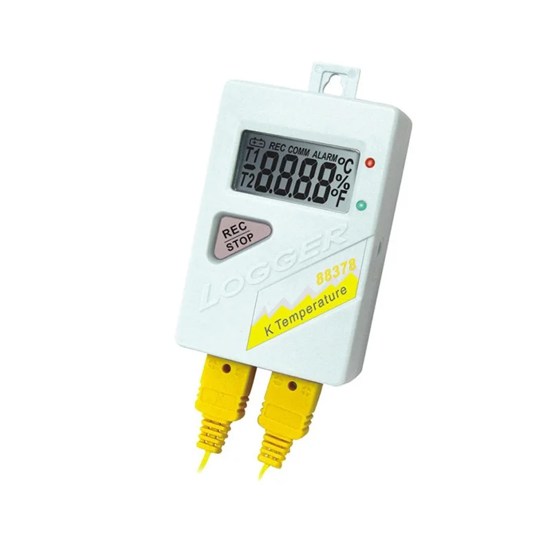 AZ88378 Dual Channel Temperature Data Logger Thermocouple Range -200 To 1370C | Инструменты