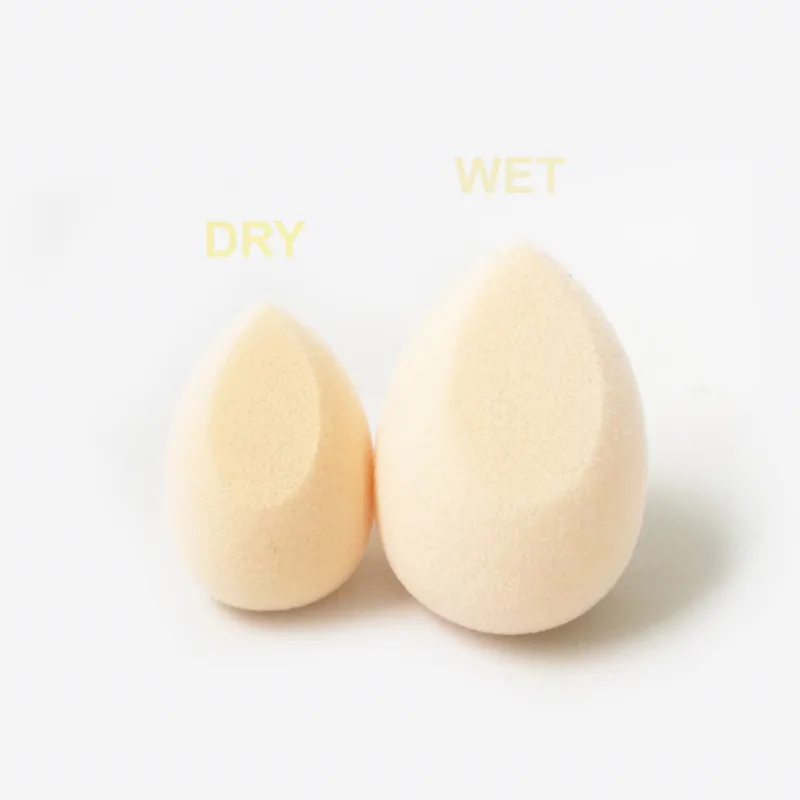 bdbeauty Velvet Mircofiber Makeup Blending Sponge - Sky Blue 3-Sides - Soft Cosmetic Applicator for Cream Liquid Foundation 3