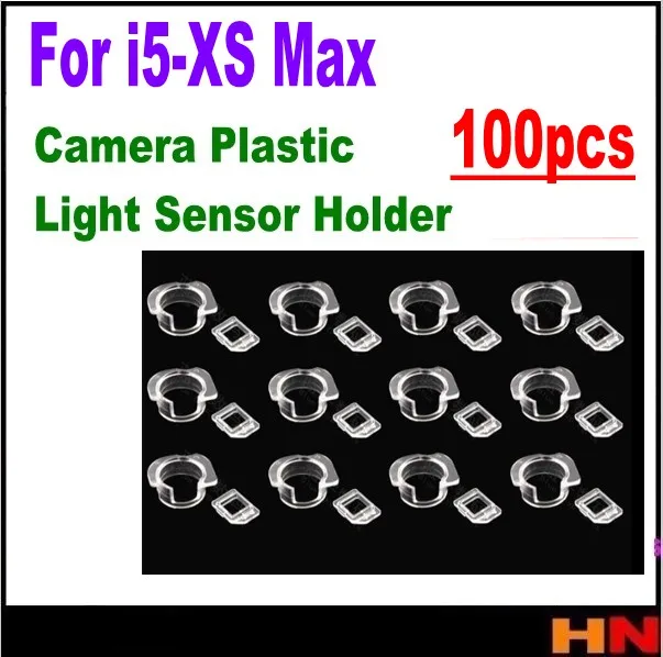 100 Набор для iphone 5 5s 5c 6 6s 7 7p 8 8p plus XR XS MAX запасная часть облицовка рамка для Камеры Передняя камера пластиковый держатель