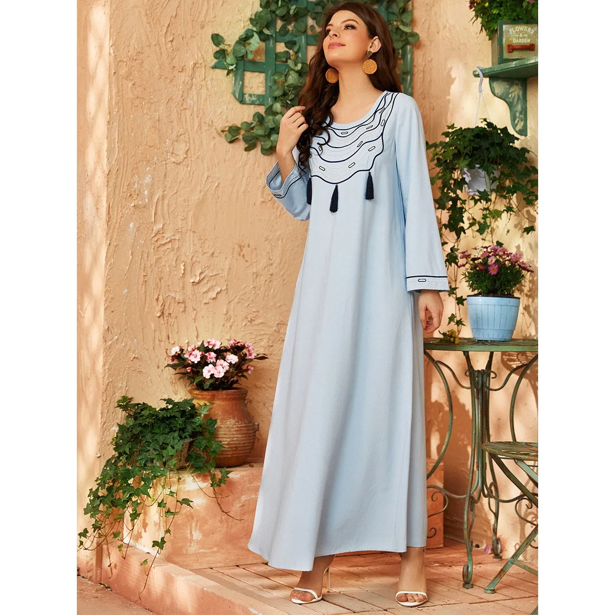 Muslim Long Skirt Fashion Women