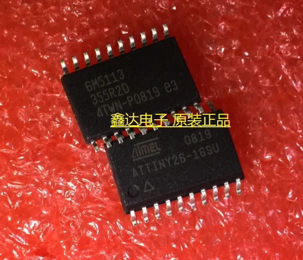 10 шт./лот ATTINY26-16SU ATTINY26 лапками углублением SOP-20