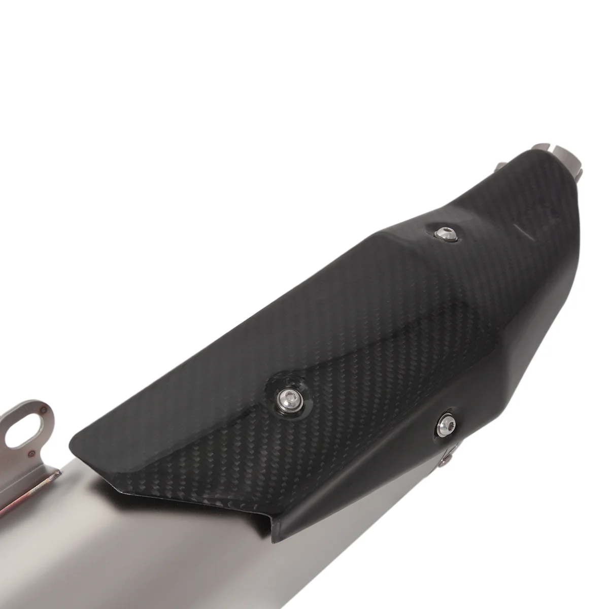Motorcycle Exhaust Escape Moto Muffler Tailpipe For Chinf 318 Chinf318 2020 DB Killer Silencer Removable Carbon Fiber Heatguard - Image 5
