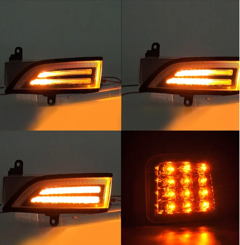 Для Subaru WRX STI 15-18 светодиодный световой сигнал поворота и динамическая боковая зеркальная мигающая лампа