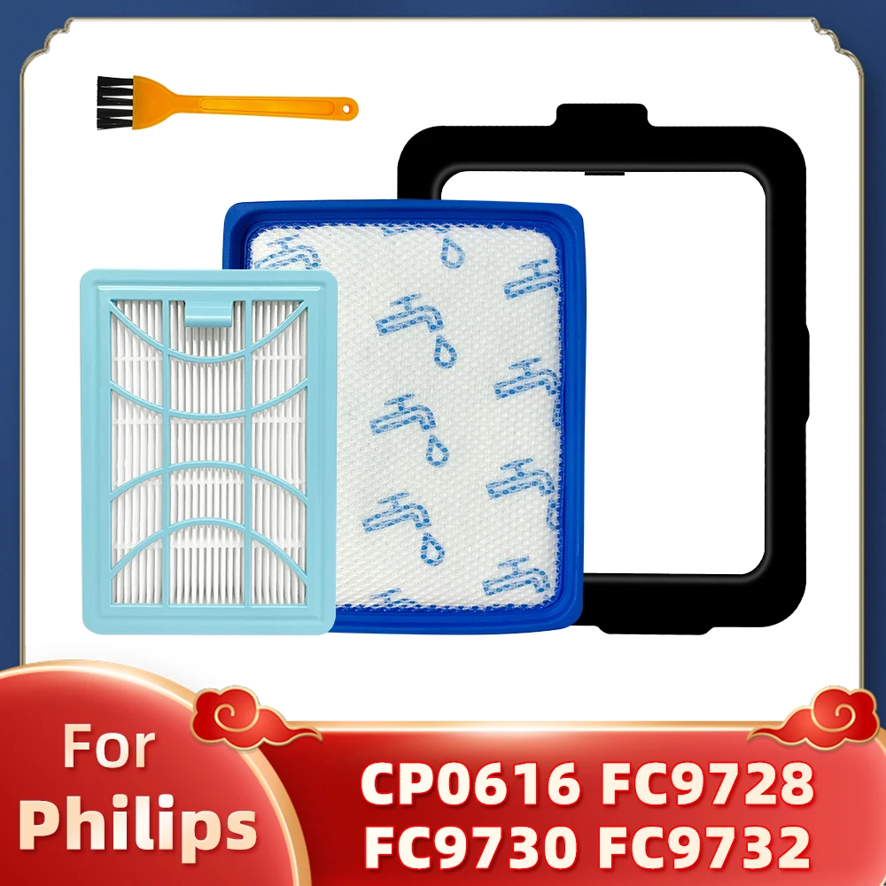 Hepa Filter Replacement For Philips CP0616 FC9728 FC9730 FC9731 FC9732 FC9733 FC9734 FC9735 Domestic Model Vacuum Cleaner Parts