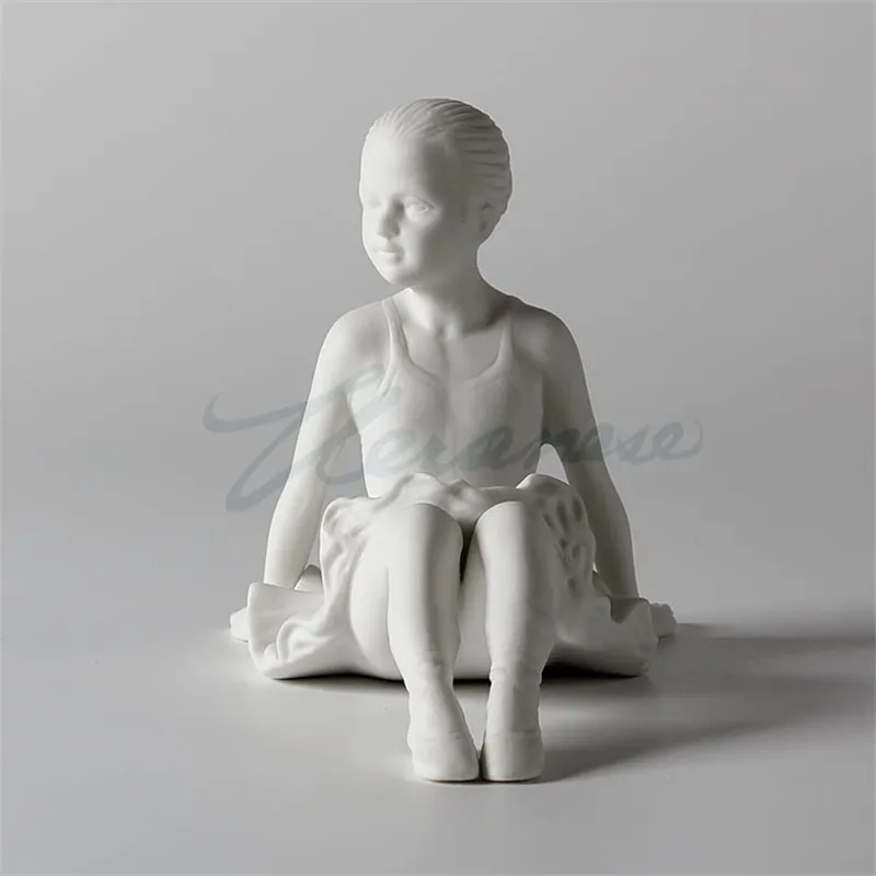 WU CHEN длинная современная керамика скраб балет для девочек-подростков