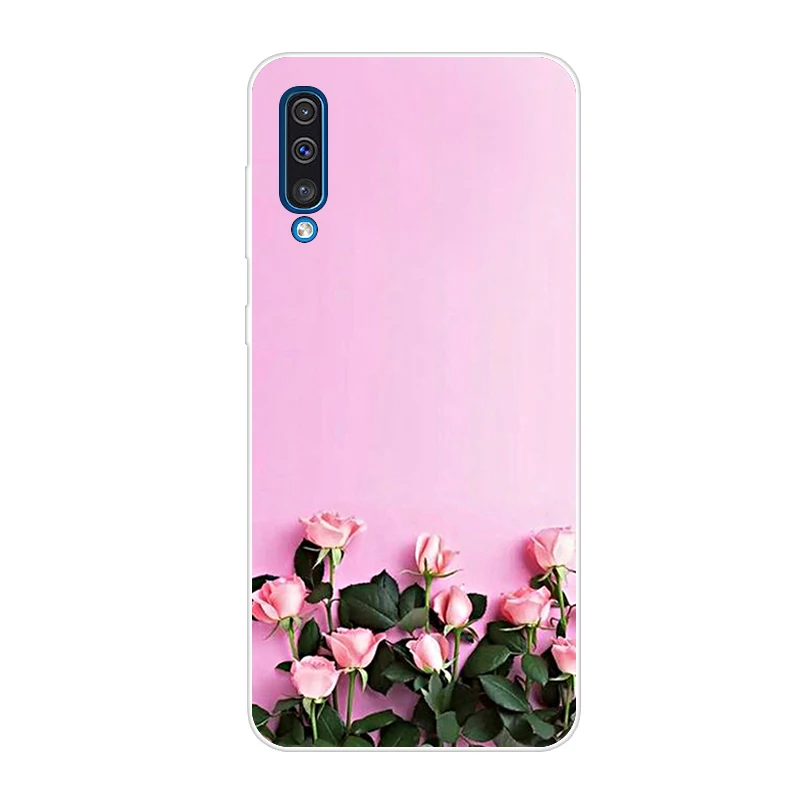 Чехол для samsung Galaxy A50,, модный Мягкий силиконовый чехол для samsung A30 30 A 50 A505, чехлы для телефонов - Color: Orange