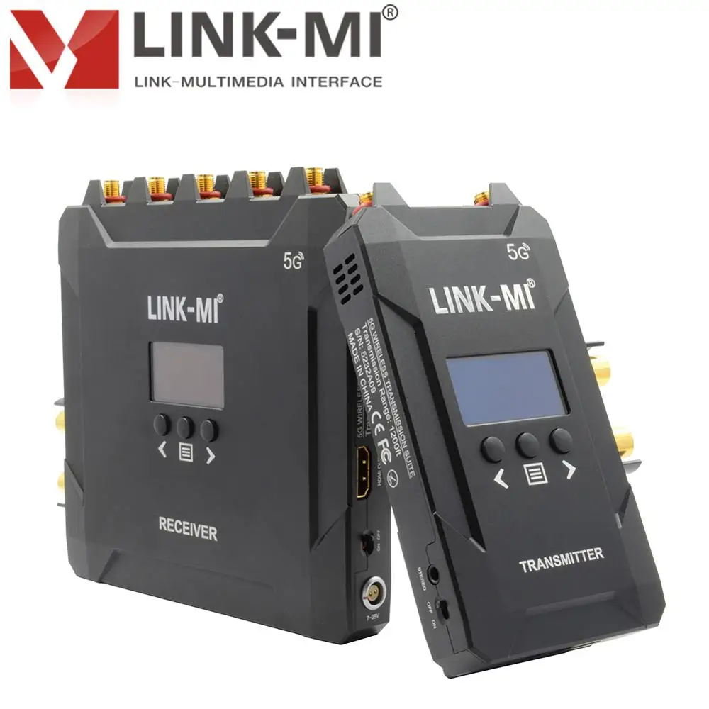 LINK-MI LM-WHS400 400M беспроводной 3g SDI/HDMI удлинитель поддержка разрешения до 1080P@ 60 Гц, Нулевая задержка и без сжатия