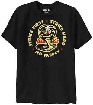 

TSDFC Karate Kid Cobra Kai 3 Color Youth T-Shirt unisex men women t shirt